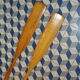 Old pair of paddle wooden 2.25 m
