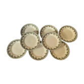 Flat plates Moulin des Loups and Hamage model Violetta