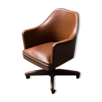 Office armchair in eco-leather mascagni 60