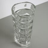 Luminarc vase in transparent glass 70's