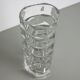Vase Luminarc en verre transparent 70's