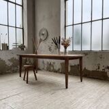Farmhouse table with spindle legs 2m