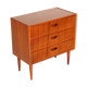 Small Swedish mahogany chest of drawers  Sweden, 1960