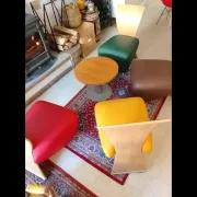 4 Bobo armchairs by Dietmar Scharping for Dauphin, 1990s/2000s