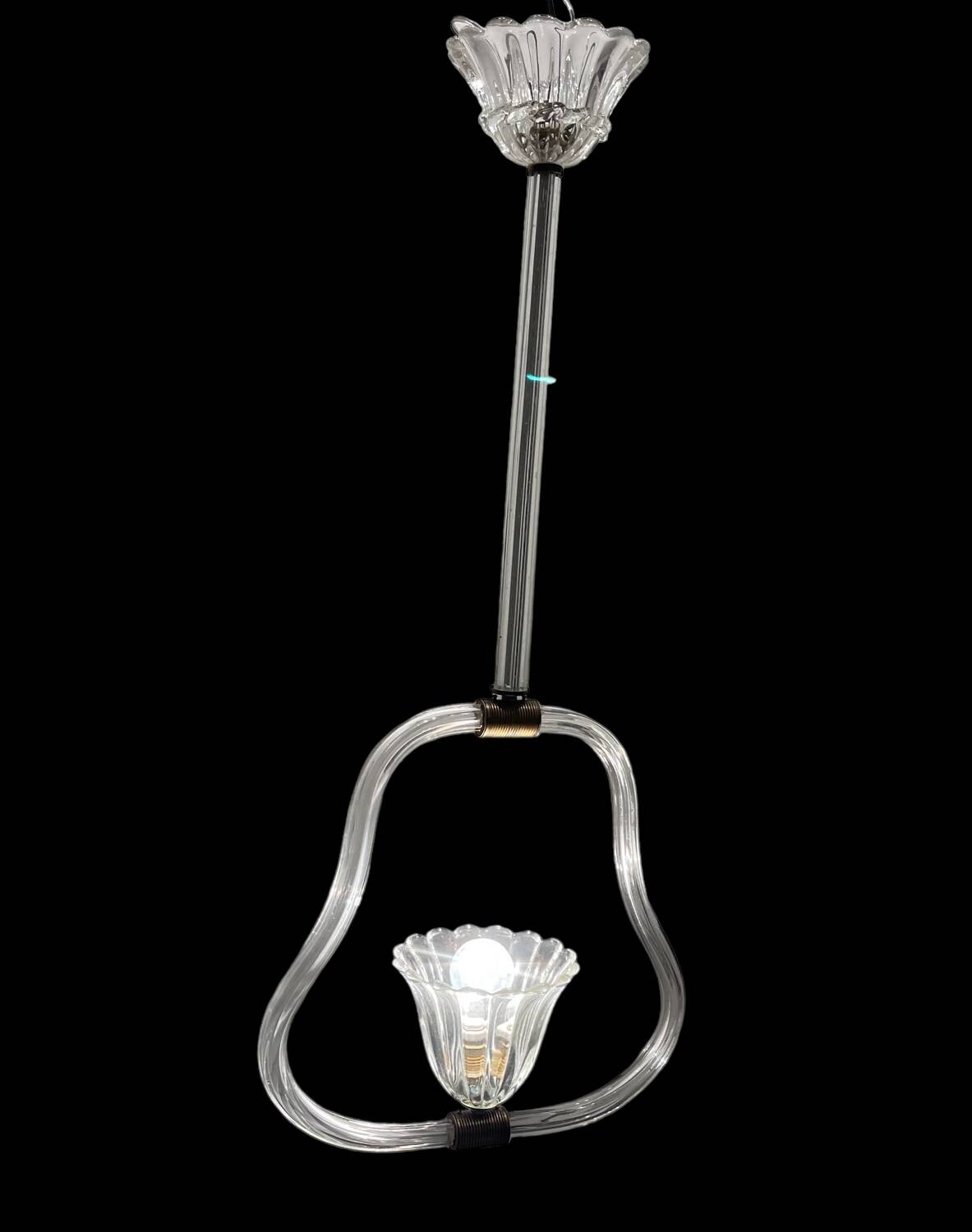 Murano Glass Light Pendant 1950’s