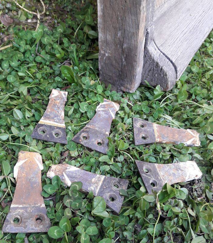 Double entrance door 227x142.2cm oak multi-point lock and frame