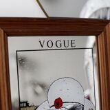 Screen printing mirror vogue 1970/80