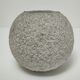 Jardinière boule béton ciment design années 60
