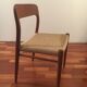 No.75 chairs & table by Niels Otto Muller for J.L. Mollers, 1950s
