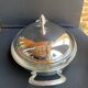 Rino Greggio - OLRI and Pyrex - Large serving dish - Modern - Silver metal, Glass