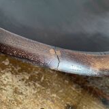 Hollow carved wooden dish