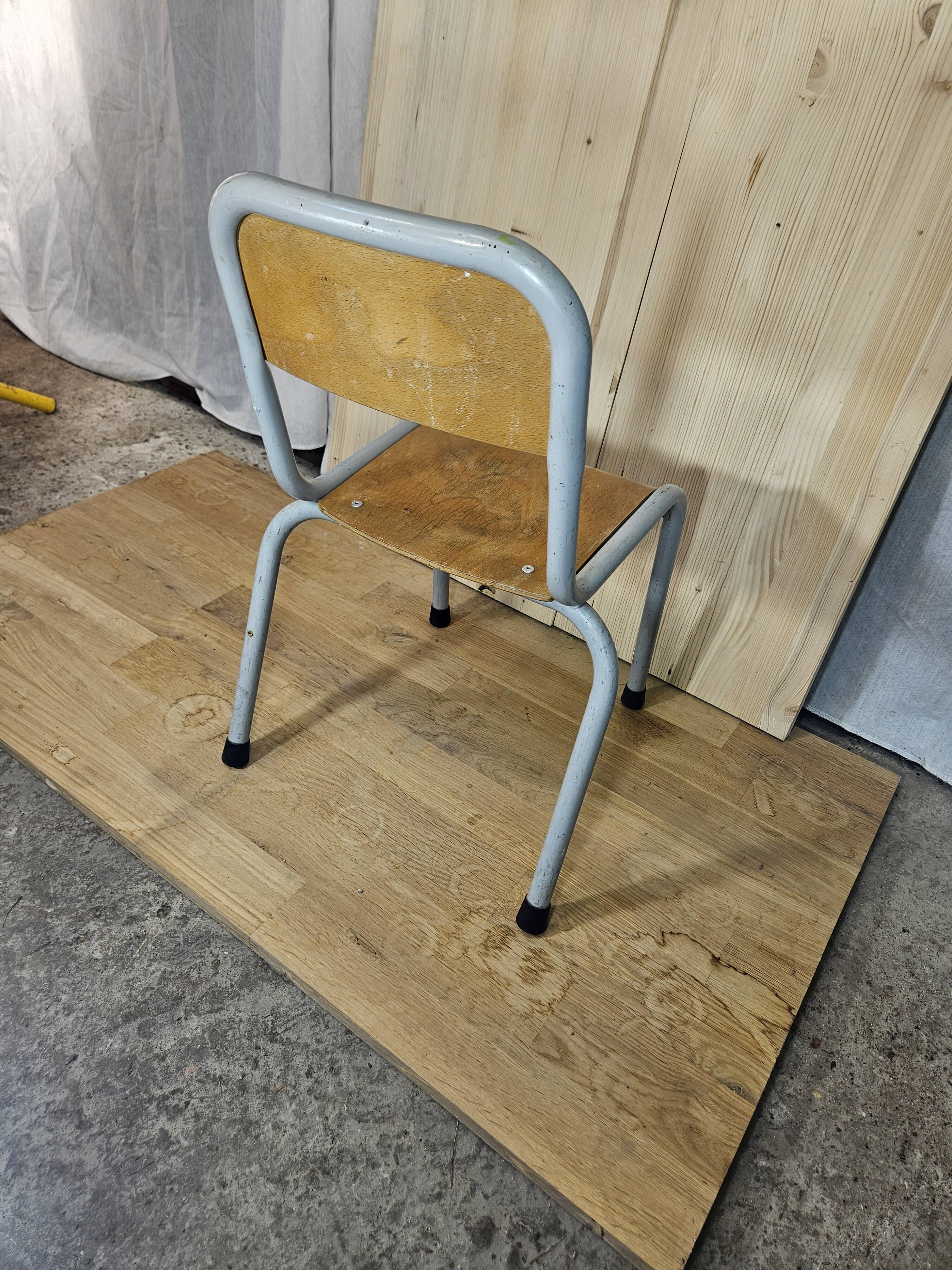 Chaise écolier/ chaise enfant 1970