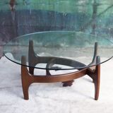 Adrian Pearsall walnut coffee table