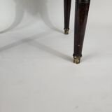 Side table bean in wood & marble