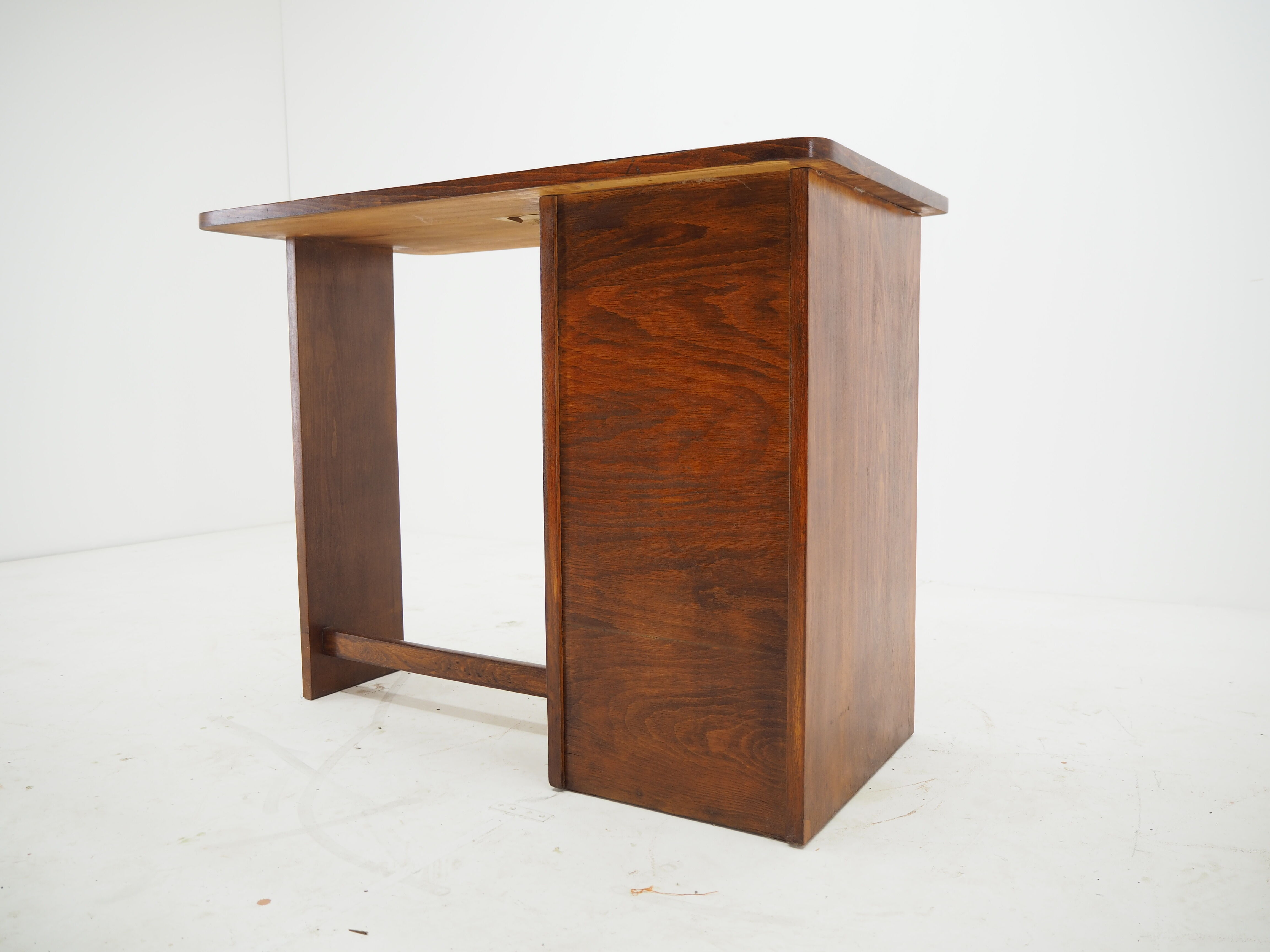 Midcentury Free Standing Roller Working Desk, Table, Czechoslovakia, the 1960s