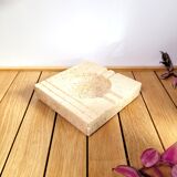 Ashtray and design pot in travertine