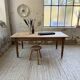 Walnut bistro farmhouse table 180cm