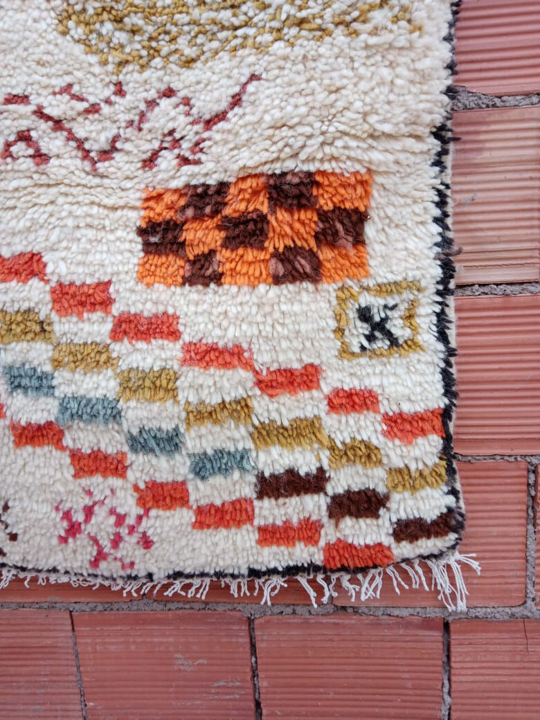 Tribal history carpet 240 x 154cm