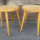 Vintage baumann scandinavian stool