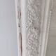 White lacquered wood mirror