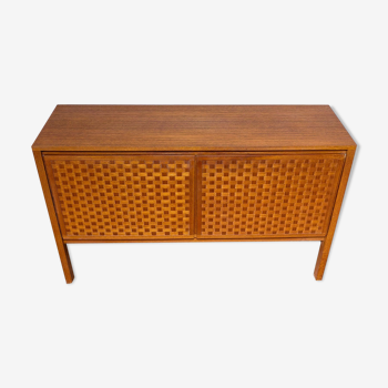 1960s BUB Wertmobel-plated teak enfilade