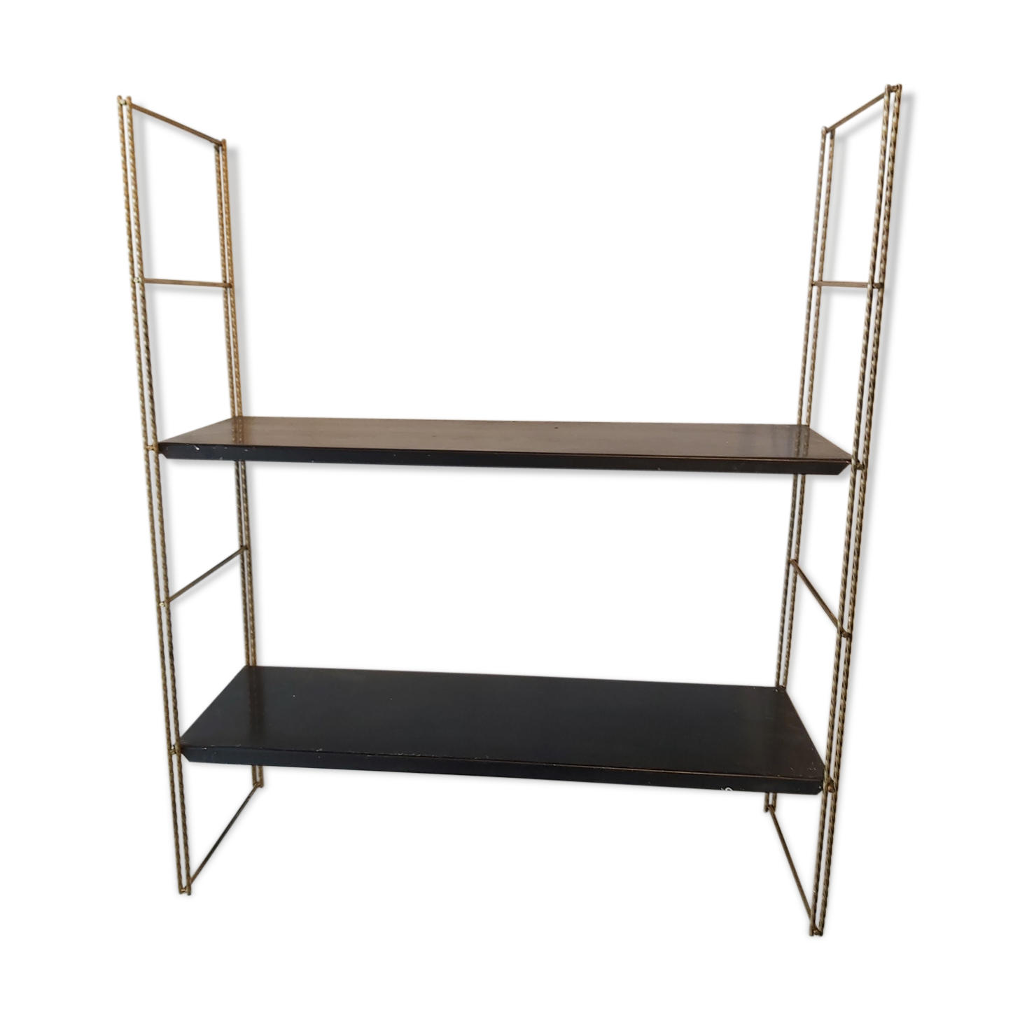 Vintage metal wall shelf