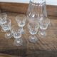 Baccarat crystal liqueur service – refined set - 7 pieces