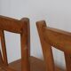 Lot de 8 chaises bistrot clair Luterma