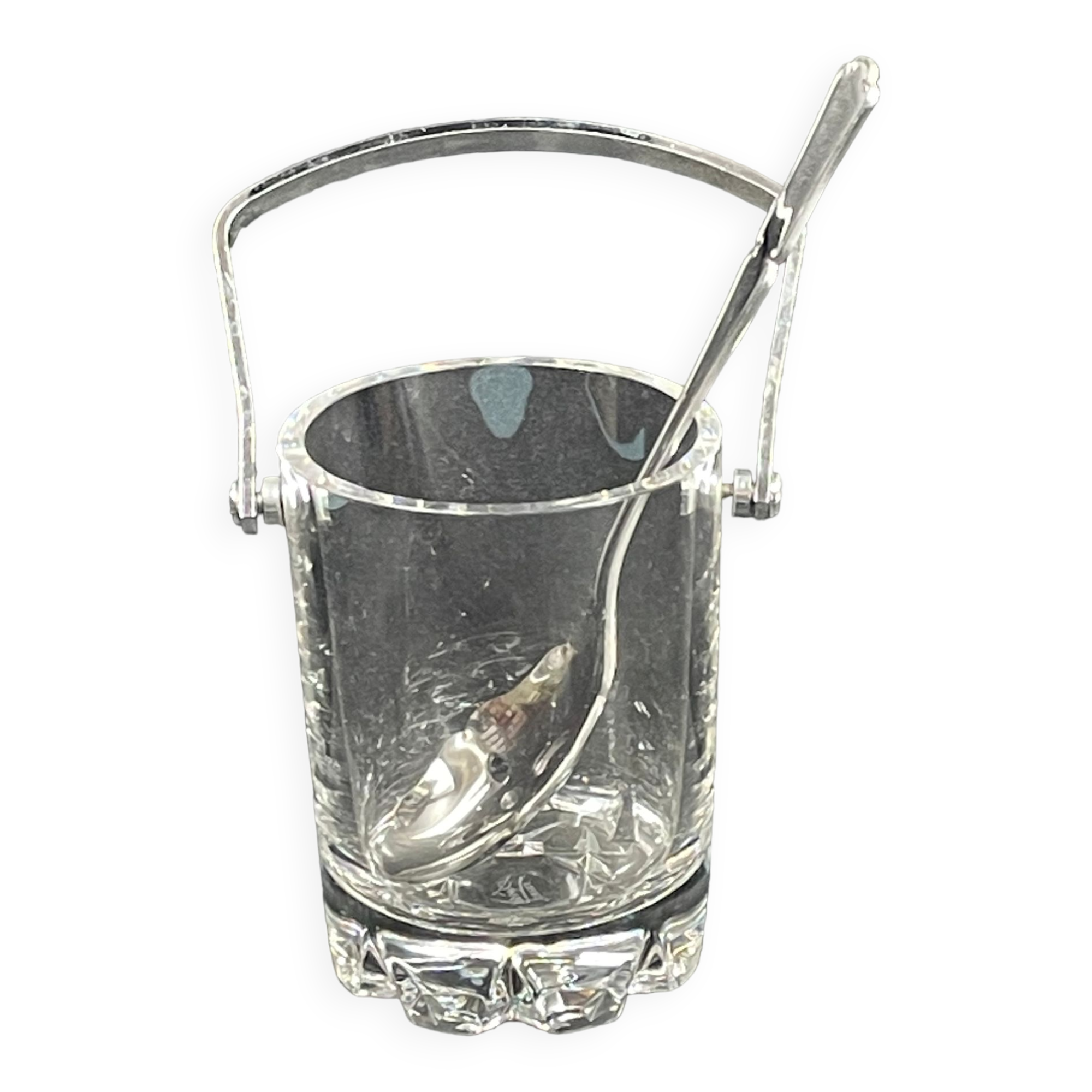 Ice bucket, vintage, Sèvres France, ice cubes, 13 x 10 cm, 1 kg, ice bucket