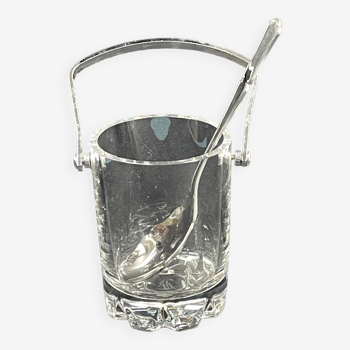 Ice bucket, vintage, Sèvres France, ice cubes, 13 x 10 cm, 1 kg, ice bucket