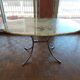 Large dining table in vintage marble 70'S Roche and Bobois