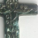 Vintage ceramic crucifix