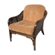 Rattan armchair and cane kok