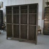 Old patinated Ghent locker room from the 1930s