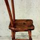 Alpine chair, folk art from Savoy