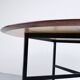 Round dining table attributed to Ignazio Gardella 1960 Azucena publisher.