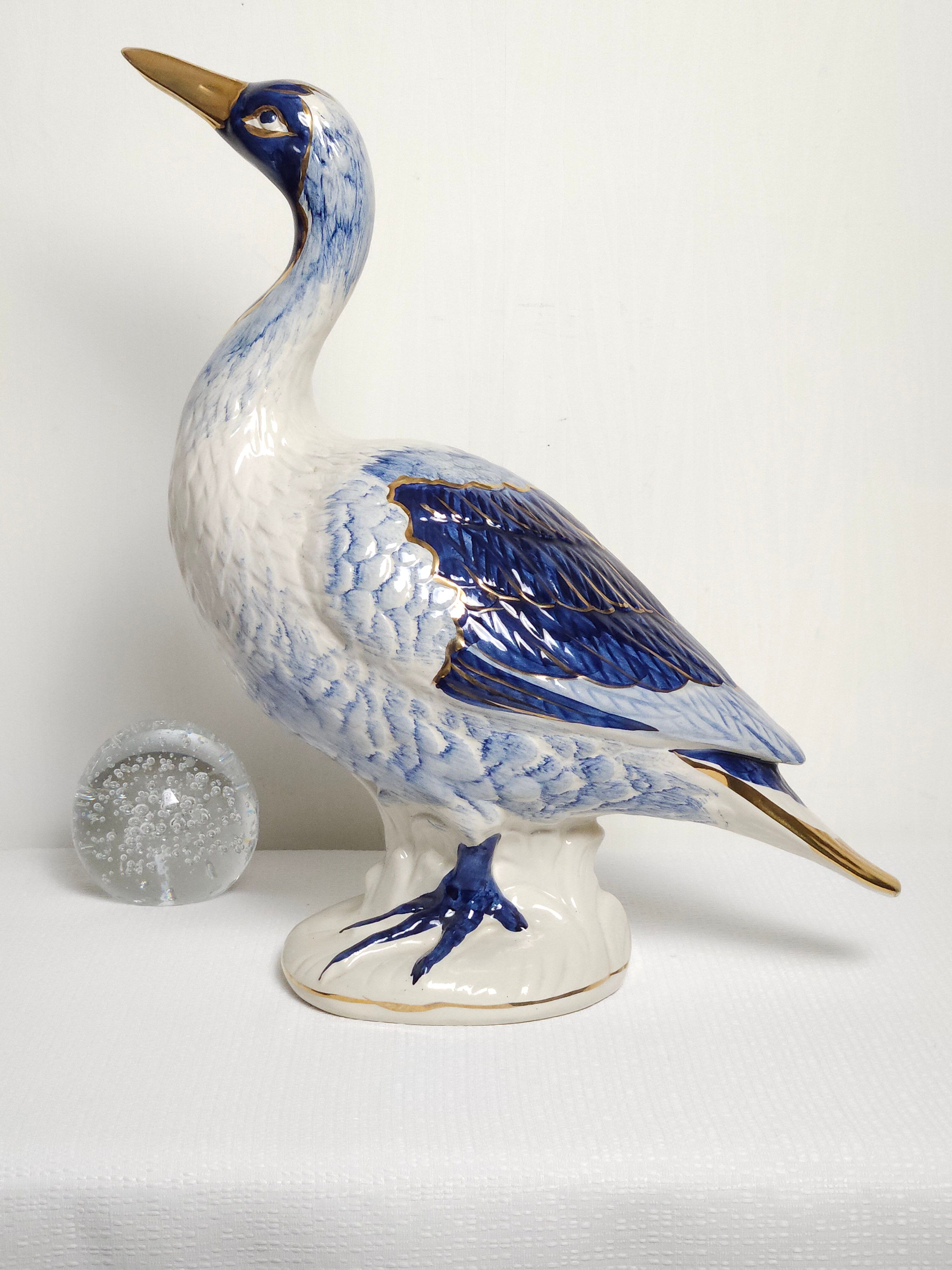 Vintage ceramic large duck Italy