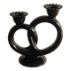 Villeroy & Boch - Rare Septfontaines Earthenware Pretzel Candle Holder - 1950s, Luxembourg