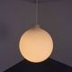 Opaline Glass Satellite Pendant Lamps by Vilhelm Wohlert for Louis Poulsen, 1960s, Set of 2