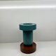 Vase Mirto Ettore Sottsass for Marutomi Japan 1997 Lacquered Blue Plastic