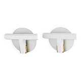 Pair of oti wall lights flos — afra & tobia scarpa — italian design 1970s