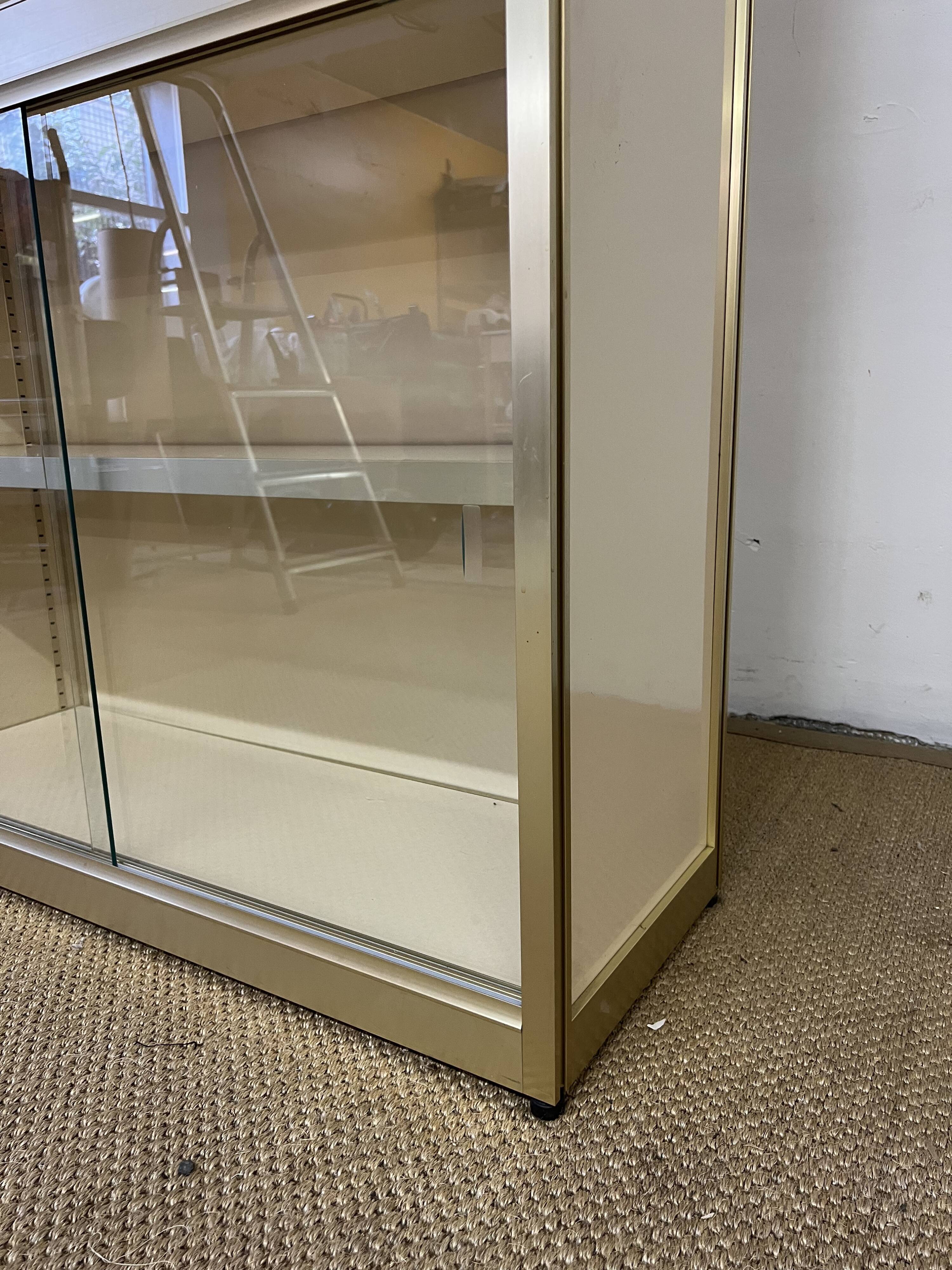 Vintage library display case