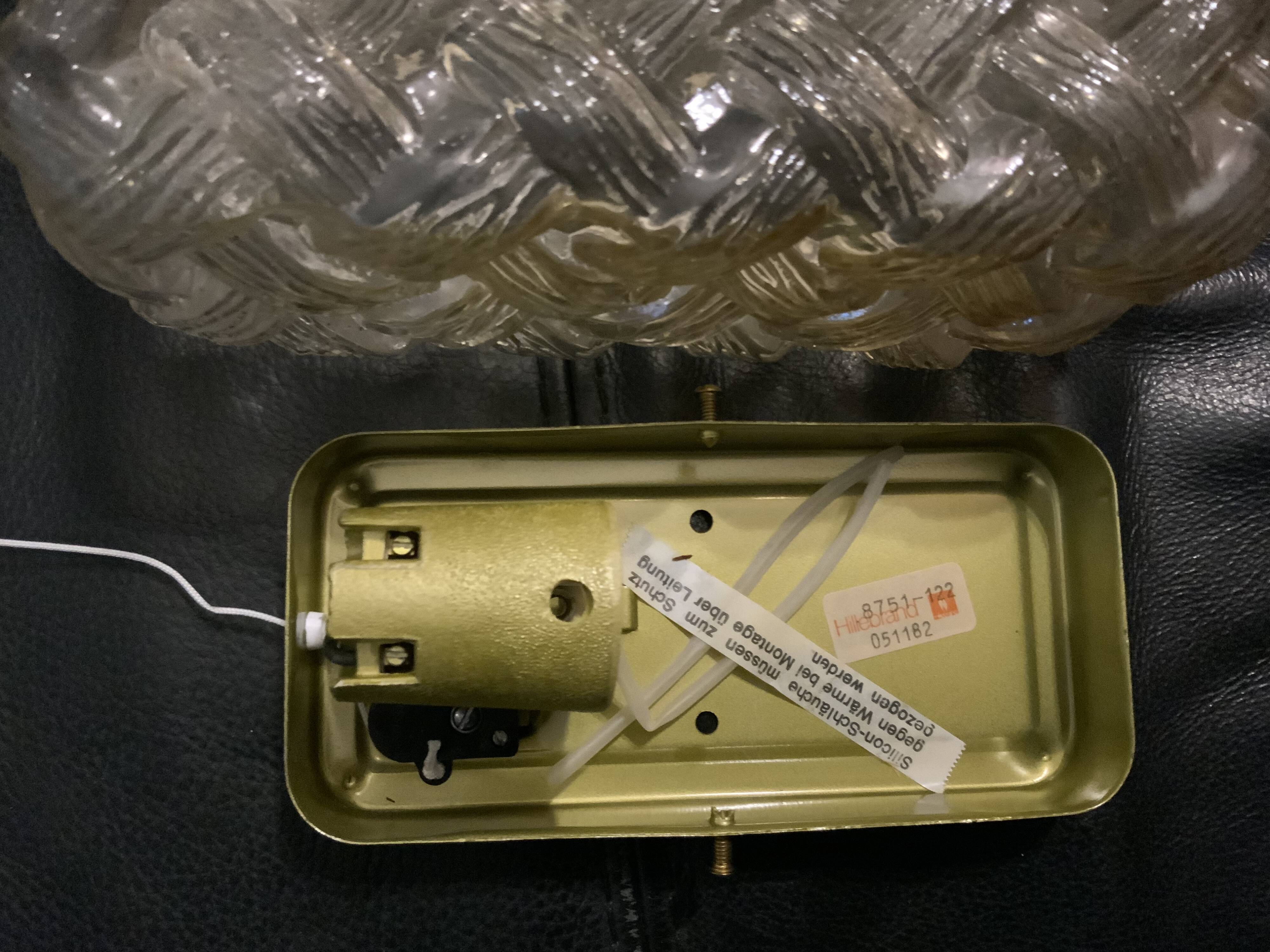 Hillebrand wall lamp