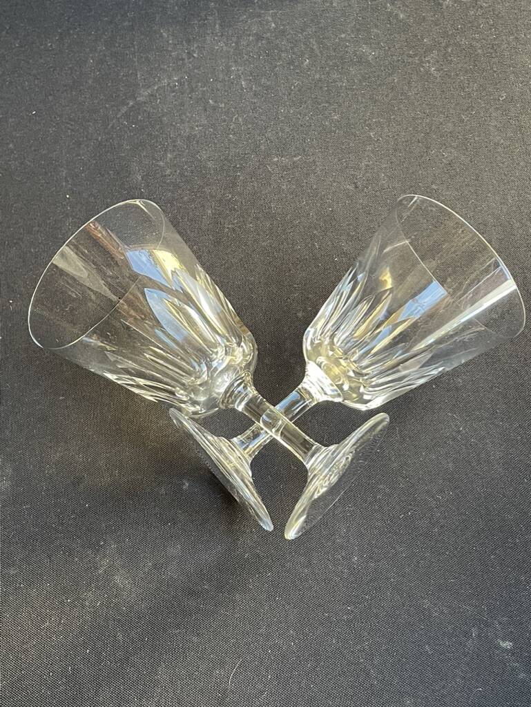 6 baccarat wine glasses côte d'azur service - size n°3 - stamped