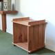 Pine side table or bedside table from Maison Regain, 1970s