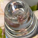 Glass tapered candle holders