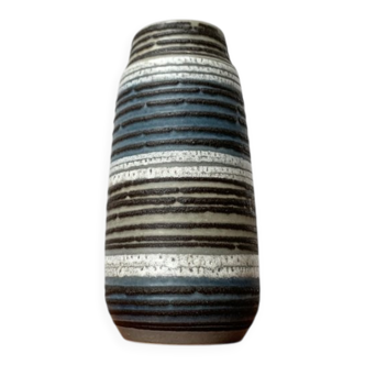 West German Fat Lava ceramic vase in Mid-Century style from the 1960s by Scheurich.