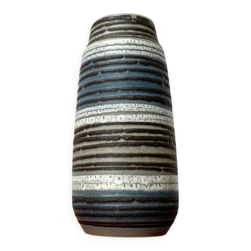 Vase en céramique West German Fat Lava de style Mid-Century des années 1960 par Scheurich