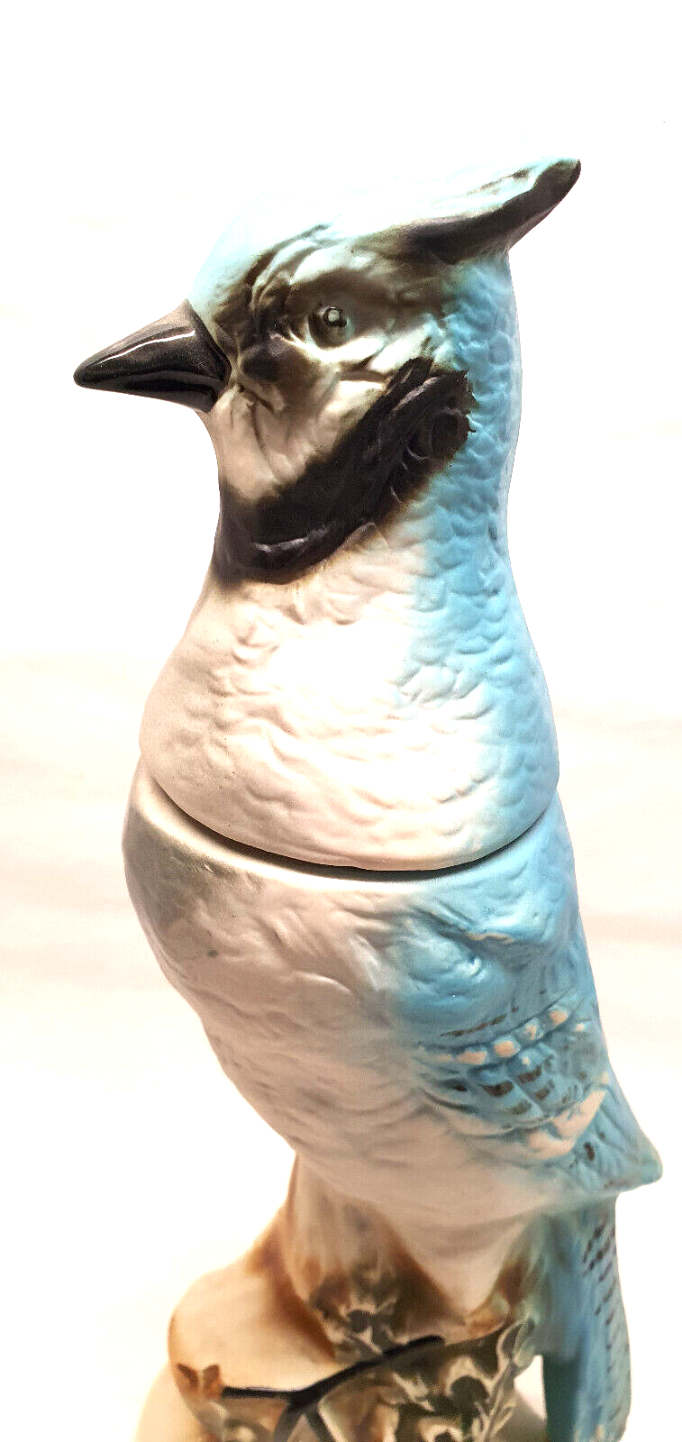 Liqueur bottle james b. beam bird blue collection