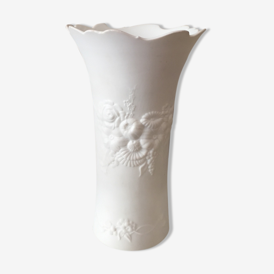 Vase biscuit et porcelaine M Frey kaiser germany | Selency